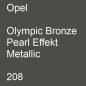 Preview: Opel, Olympic Bronze Pearl Effekt Metallic, 208.